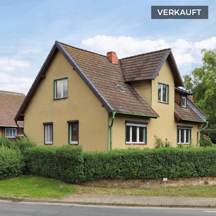 Helles Haus mit Garten, verkauft.