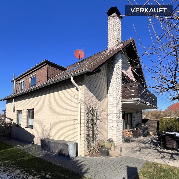 Verkauftes Einfamilienhaus in Wendhausen mit Vollklinker, Schornstein und Garten